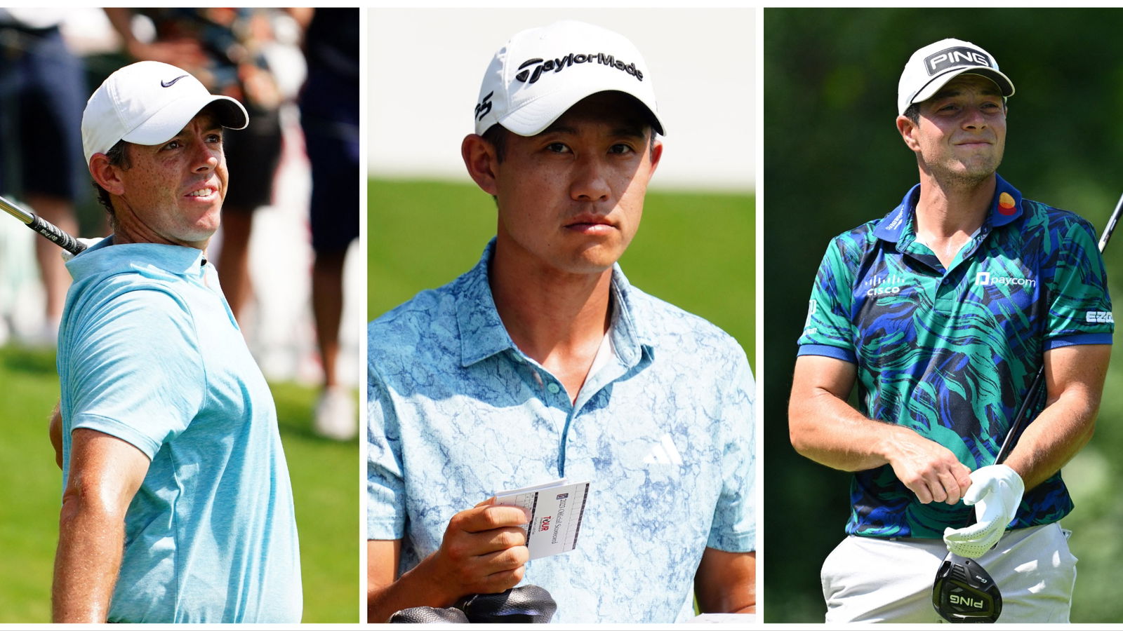 Tour Champs R2 | Rory McIlroy six back of Viktor Hovland and Collin Morikawa